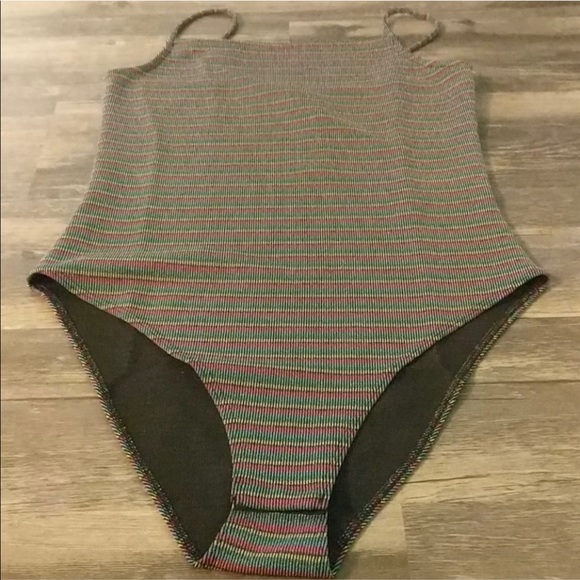 Topshop Rainbow glitter bodysuit - Picture 3 of 8